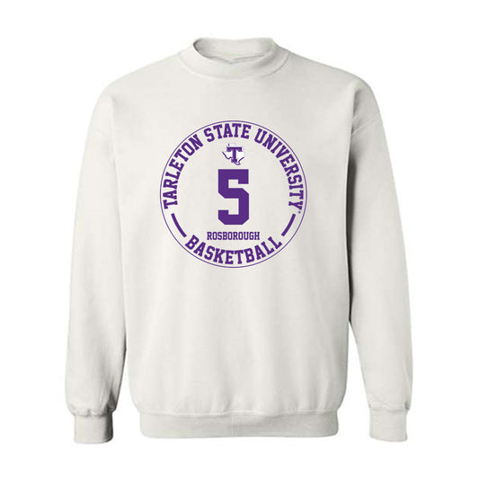 Tarleton State - NCAA Women's Basketball : Arieona Rosborough - Classic Fashion Shersey Crewneck Sweatshirt-0