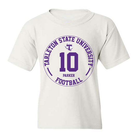 Tarleton State - NCAA Football : Bryce Parker - Classic Fashion Shersey Youth T-Shirt-0