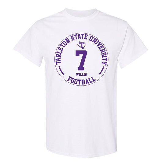 Tarleton State - NCAA Football : Marquis Willis - Classic Fashion Shersey T-Shirt-0
