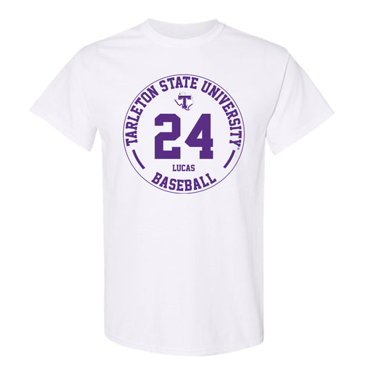 Tarleton State - NCAA Baseball : Aden Lucas - Classic Fashion Shersey T-Shirt-0