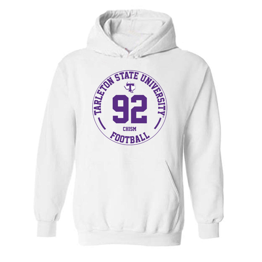Tarleton State - NCAA Football : Tramaine Chism - Classic Fashion Shersey Hooded Sweatshirt
