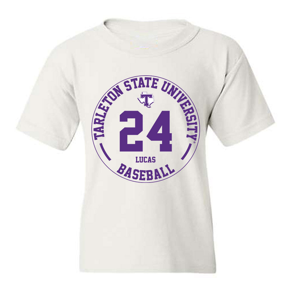 Tarleton State - NCAA Baseball : Aden Lucas - Classic Fashion Shersey Youth T-Shirt-0