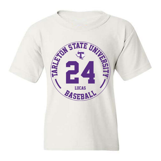 Tarleton State - NCAA Baseball : Aden Lucas - Classic Fashion Shersey Youth T-Shirt-0