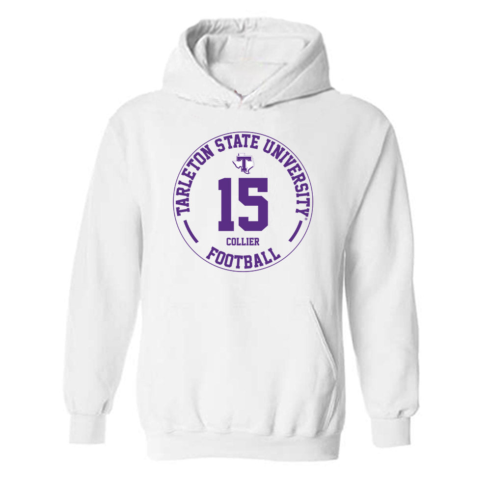 Tarleton State - NCAA Football : Cardea Collier - Classic Fashion Shersey Hooded Sweatshirt-0