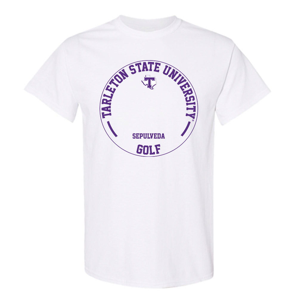 Tarleton State - NCAA Men's Golf : Cristobal Sepulveda - Classic Fashion Shersey T-Shirt-0