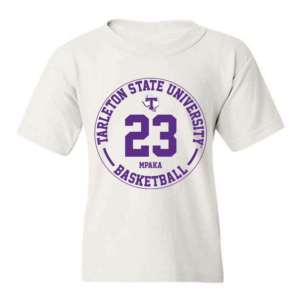 Tarleton State - NCAA Men's Basketball : Chris Mpaka - Classic Fashion Shersey Youth T-Shirt-0