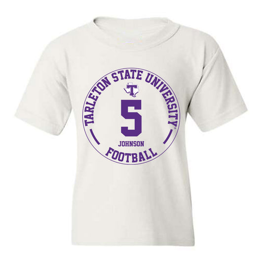 Tarleton State - NCAA Football : Keylan Johnson - Classic Fashion Shersey Youth T-Shirt