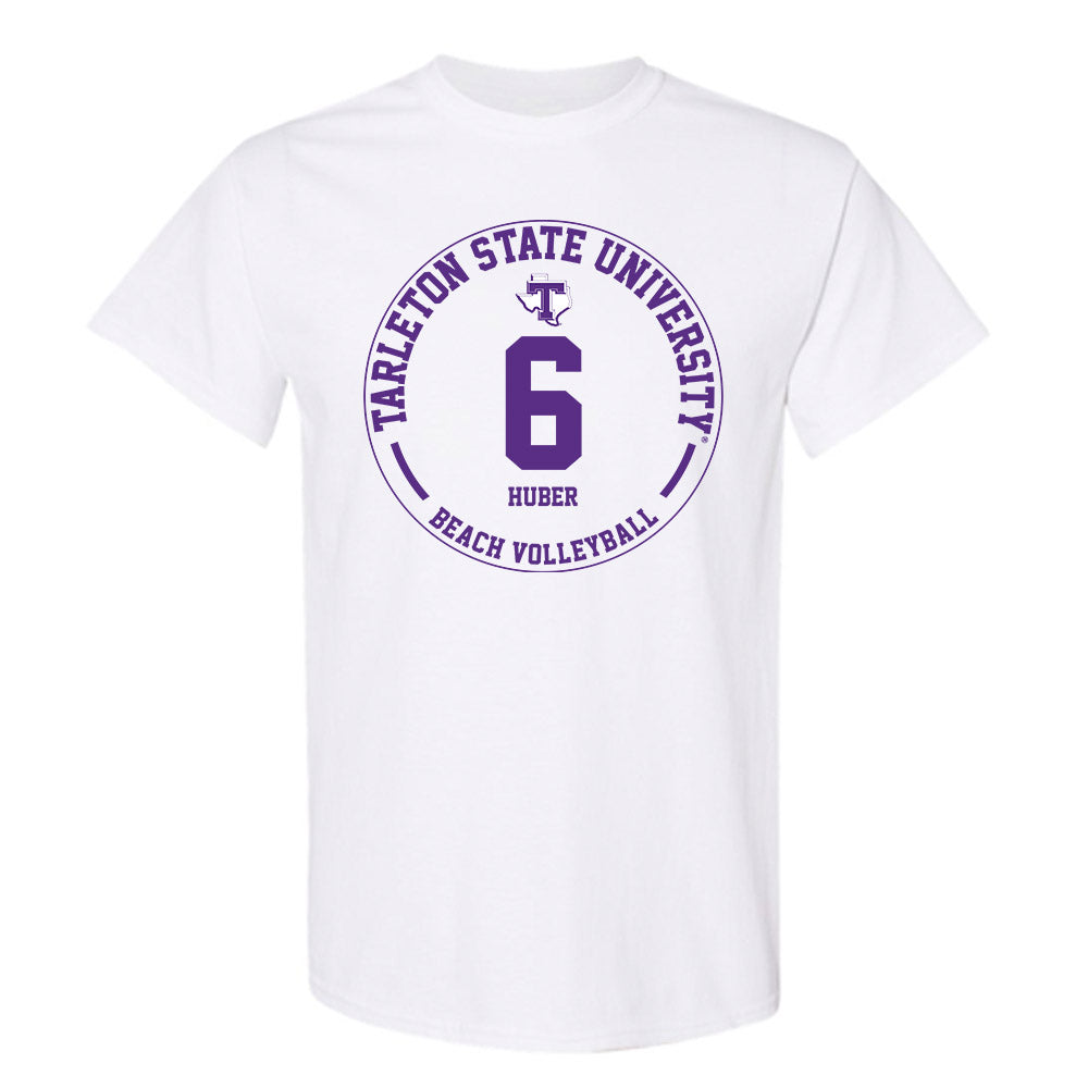 Tarleton State - NCAA Beach Volleyball : Hayden Huber - Classic Fashion Shersey T-Shirt-0