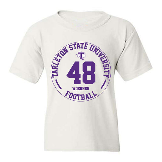 Tarleton State - NCAA Football : Reese Woerner - Classic Fashion Shersey Youth T-Shirt-0