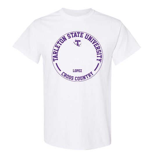 Tarleton State - NCAA Men's Cross Country : Michael Lopez - Classic Fashion Shersey T-Shirt-0