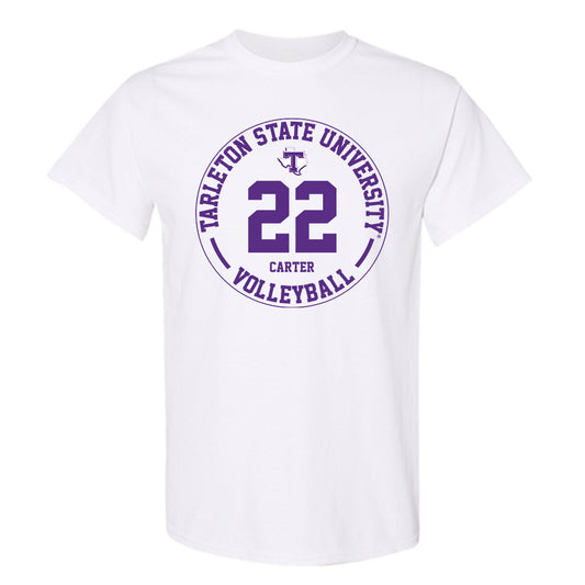 Tarleton State - NCAA Women's Volleyball : morgan carter - Classic Fashion Shersey T-Shirt-0