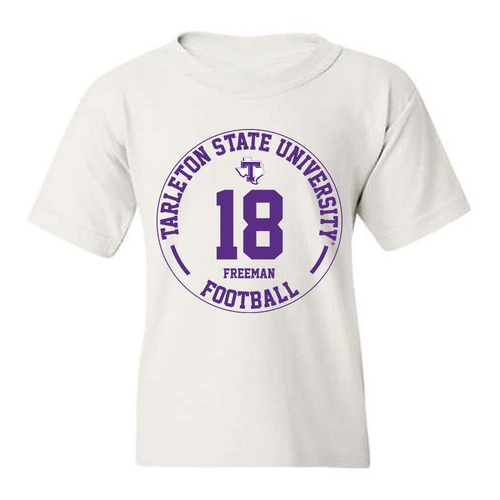 Tarleton State - NCAA Football : Matt Freeman - Classic Fashion Shersey Youth T-Shirt-0
