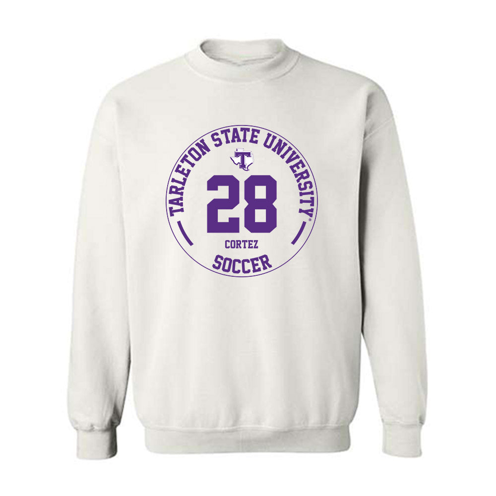 Tarleton State - NCAA Women's Soccer : Sam Cortez - Classic Fashion Shersey Crewneck Sweatshirt-0