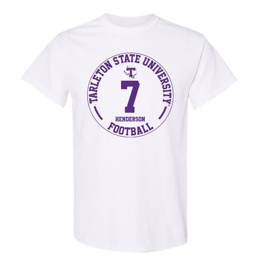 Tarleton State - NCAA Football : Mikey Henderson - Classic Fashion Shersey T-Shirt