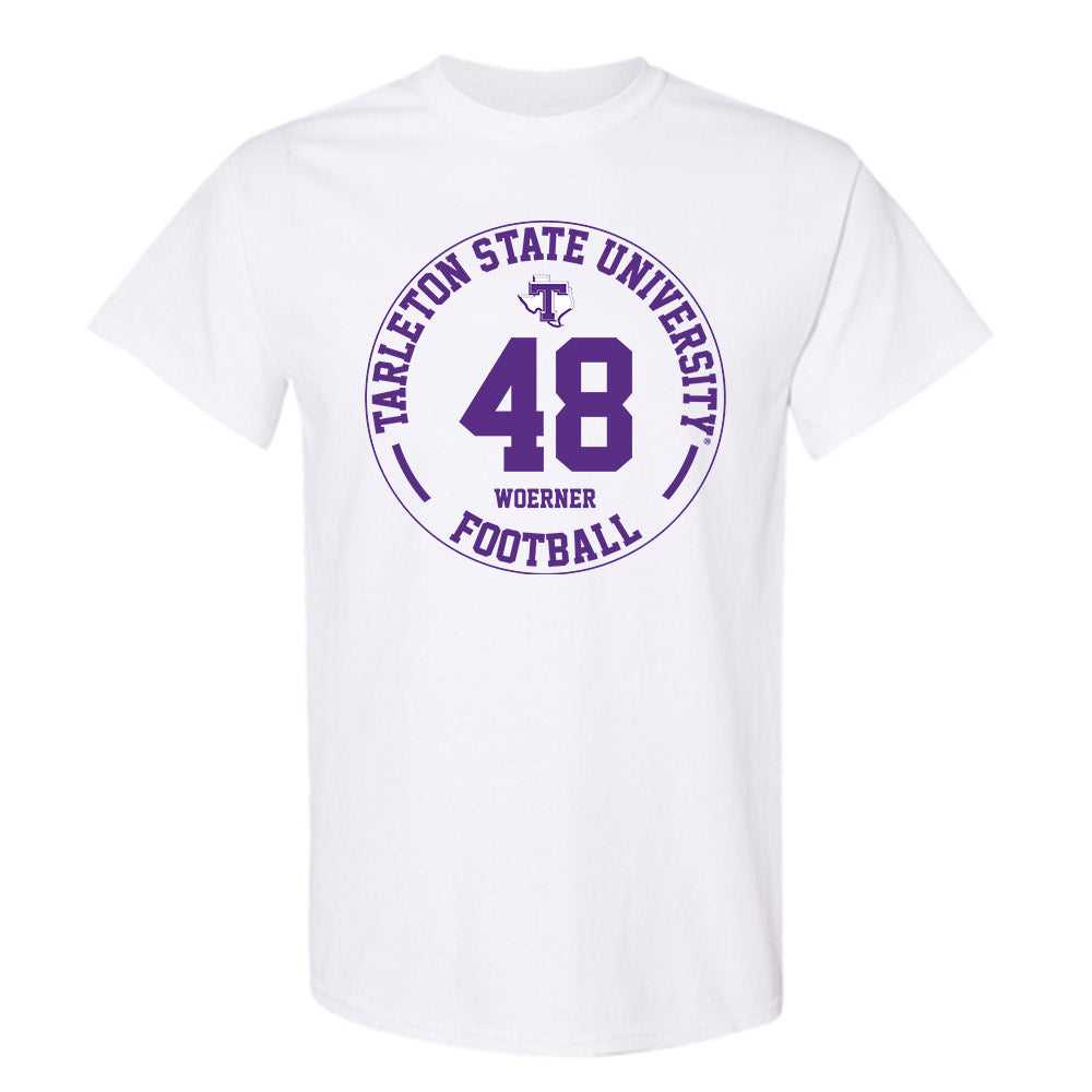 Tarleton State - NCAA Football : Reese Woerner - Classic Fashion Shersey T-Shirt-0