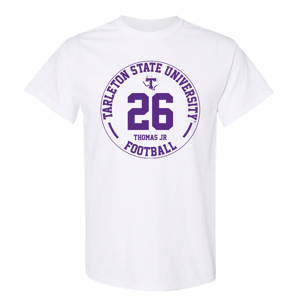 Tarleton State - NCAA Football : Andre Thomas Jr - Classic Fashion Shersey T-Shirt-0