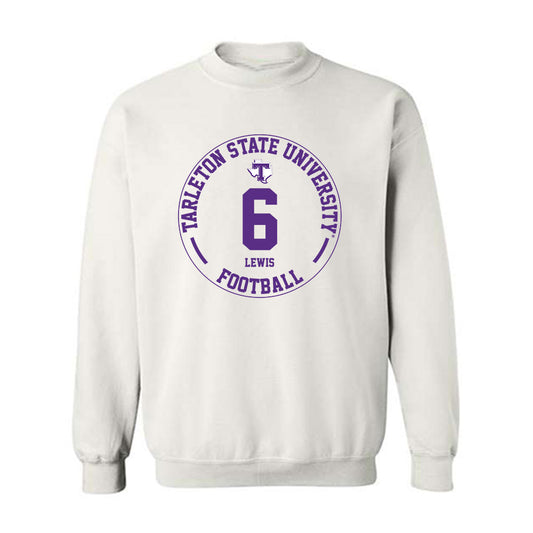 Tarleton State - NCAA Football : Caleb Lewis - Classic Fashion Shersey Crewneck Sweatshirt-0