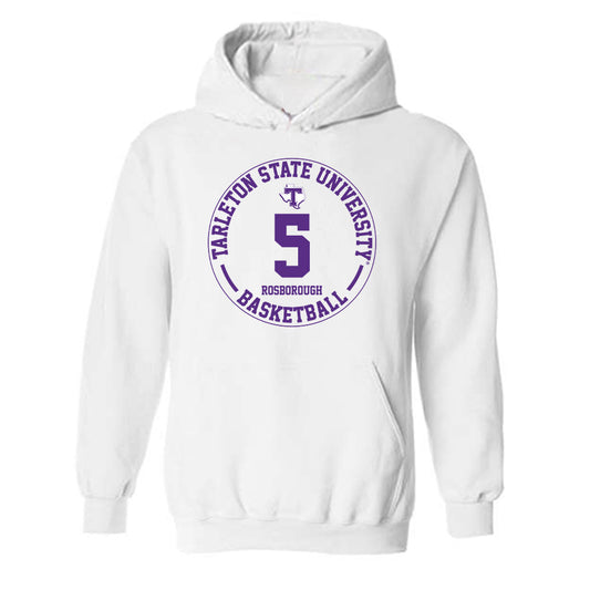 Tarleton State - NCAA Women's Basketball : Arieona Rosborough - Classic Fashion Shersey Hooded Sweatshirt-0