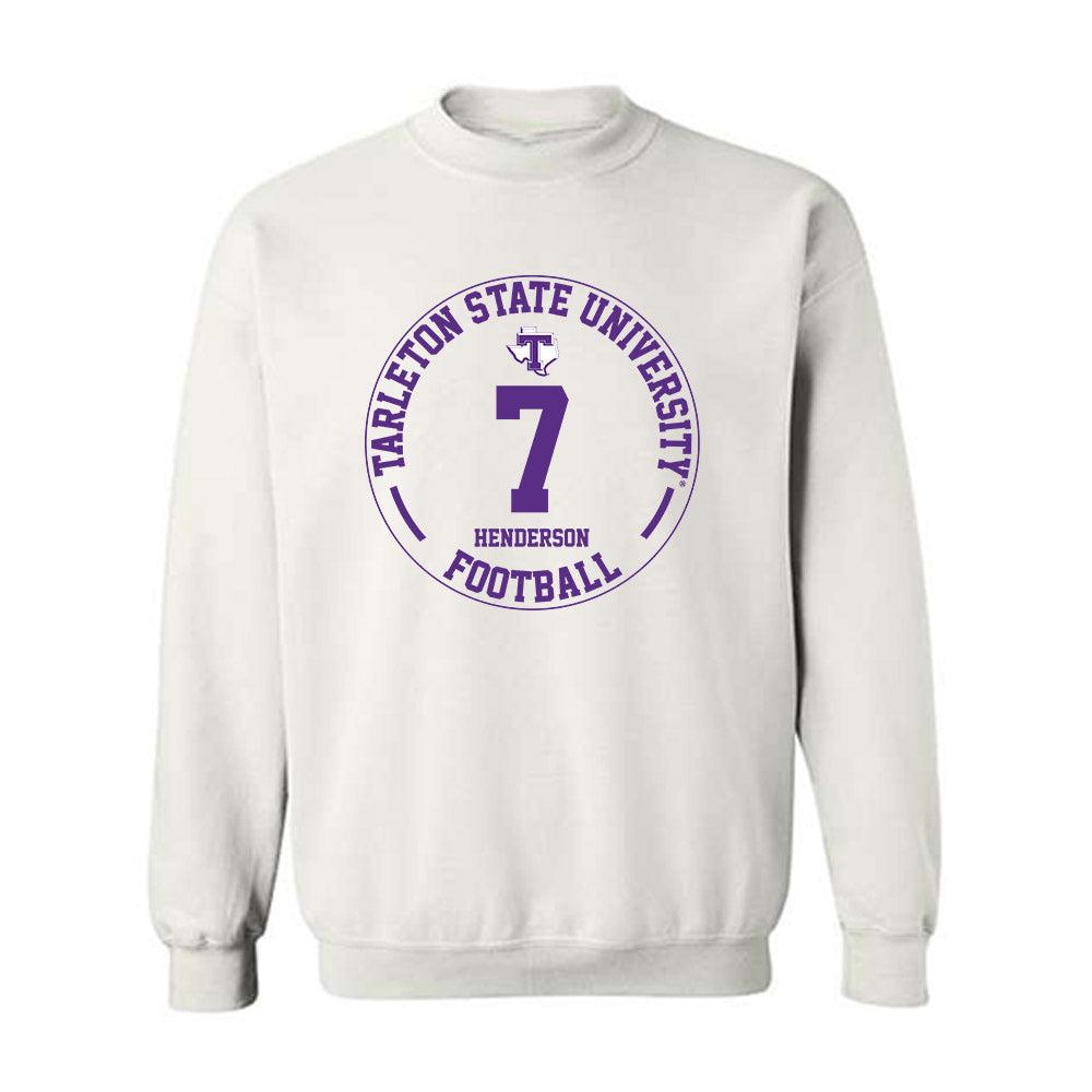 Tarleton State - NCAA Football : Mikey Henderson - Classic Fashion Shersey Crewneck Sweatshirt