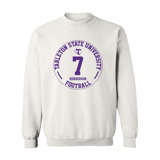 Tarleton State - NCAA Football : Mikey Henderson - Classic Fashion Shersey Crewneck Sweatshirt