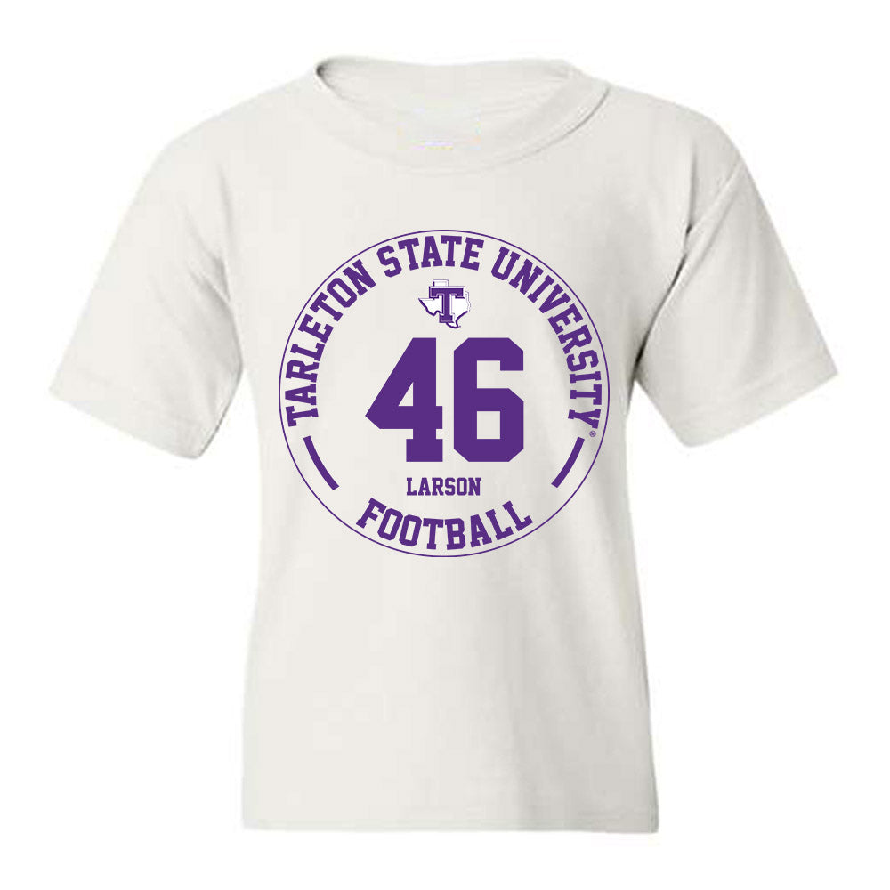 Tarleton State - NCAA Football : Brad Larson - Classic Fashion Shersey Youth T-Shirt-0
