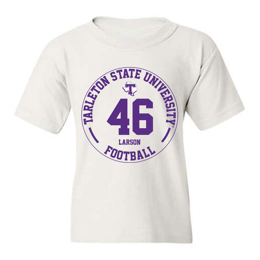 Tarleton State - NCAA Football : Brad Larson - Classic Fashion Shersey Youth T-Shirt-0