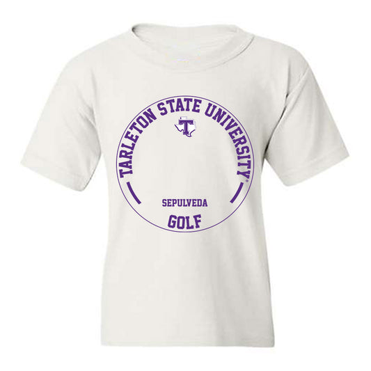 Tarleton State - NCAA Men's Golf : Cristobal Sepulveda - Classic Fashion Shersey Youth T-Shirt-0