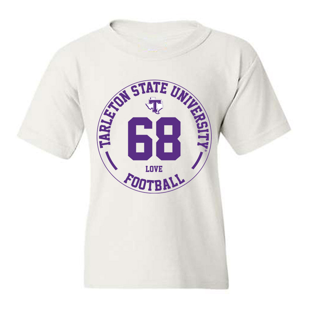 Tarleton State - NCAA Football : Jordan Love - Classic Fashion Shersey Youth T-Shirt-0