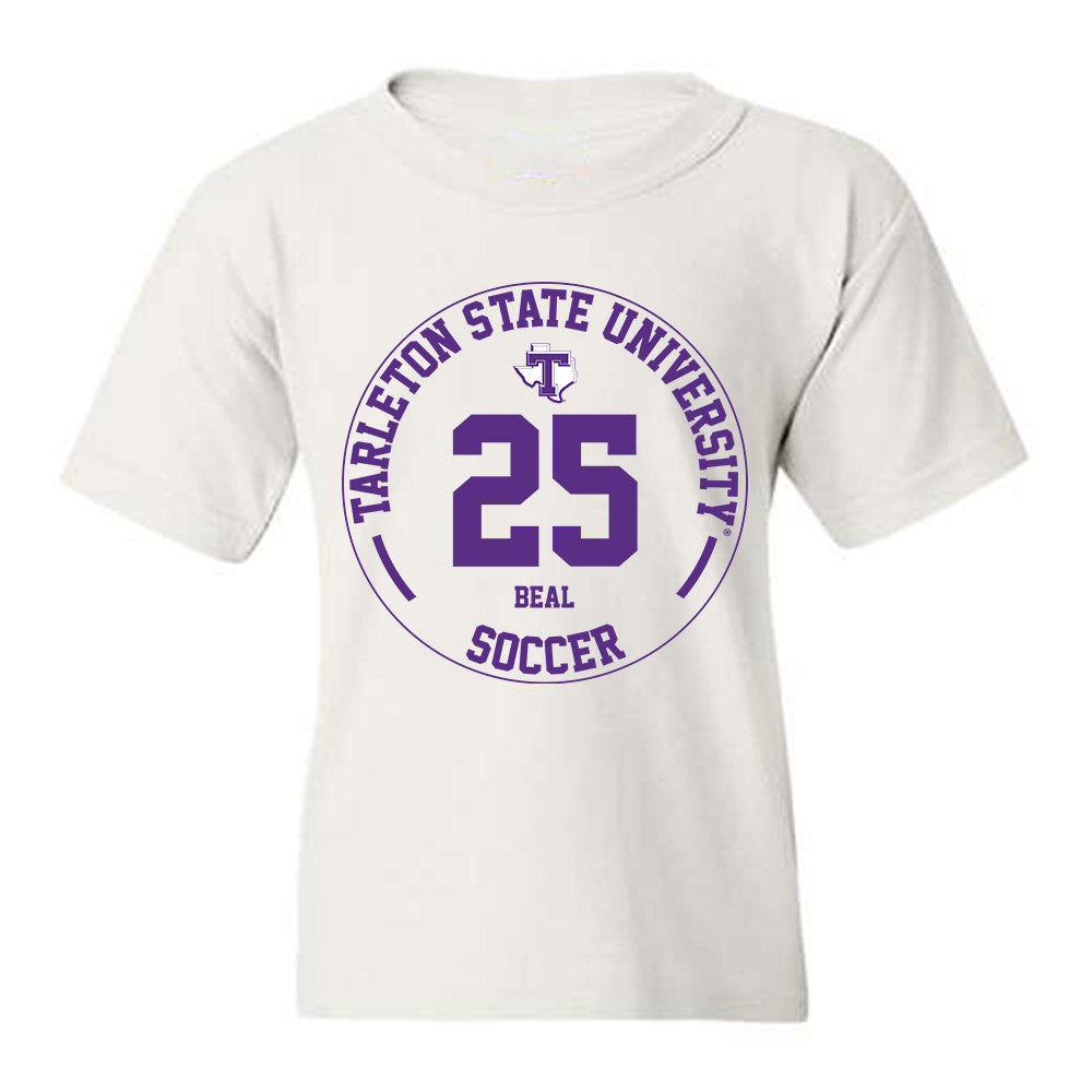 Tarleton State - NCAA Women's Soccer : DawnJay Beal - Classic Fashion Shersey Youth T-Shirt-0