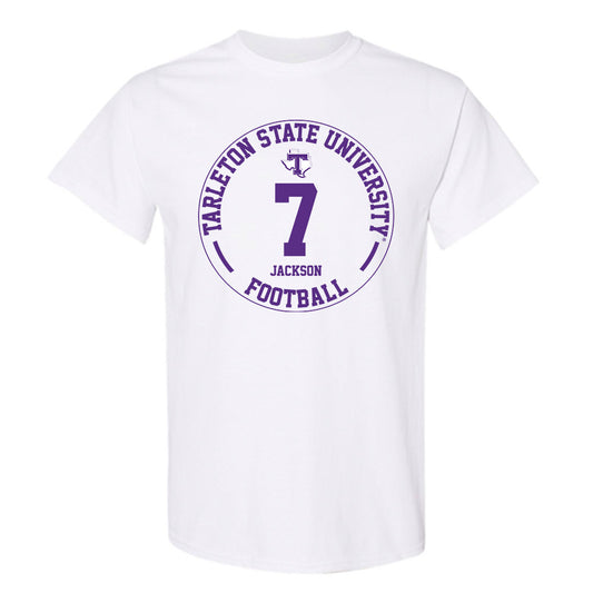 Tarleton State - NCAA Football : Jaylen Jackson - Classic Fashion Shersey T-Shirt-0