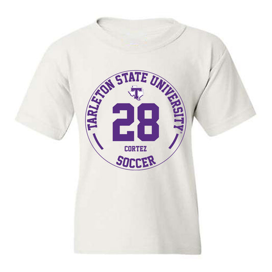 Tarleton State - NCAA Women's Soccer : Sam Cortez - Classic Fashion Shersey Youth T-Shirt-0