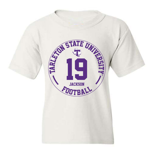 Tarleton State - NCAA Football : Kyle Jackson - Classic Fashion Shersey Youth T-Shirt