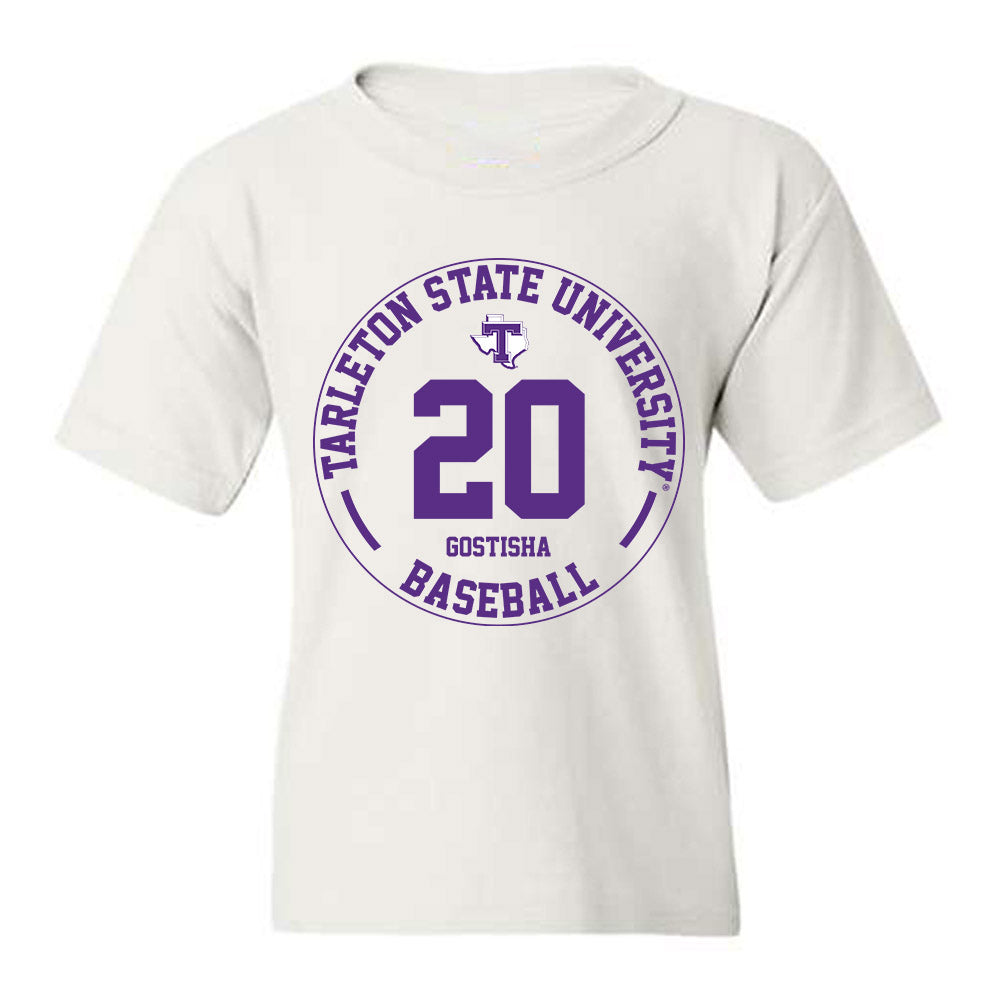 Tarleton State - NCAA Baseball : Braden Gostisha - Classic Fashion Shersey Youth T-Shirt-0