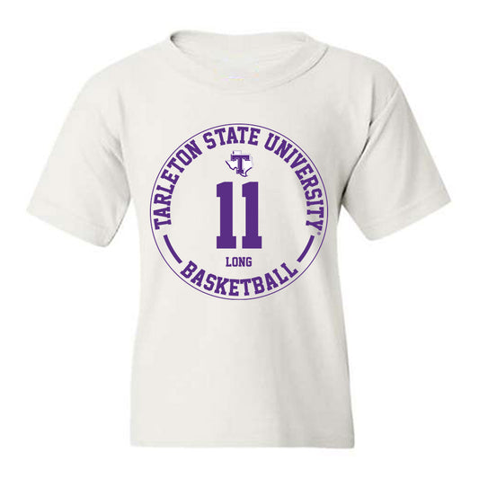 Tarleton State - NCAA Women's Basketball : Jakoriah Long - Classic Fashion Shersey Youth T-Shirt-0