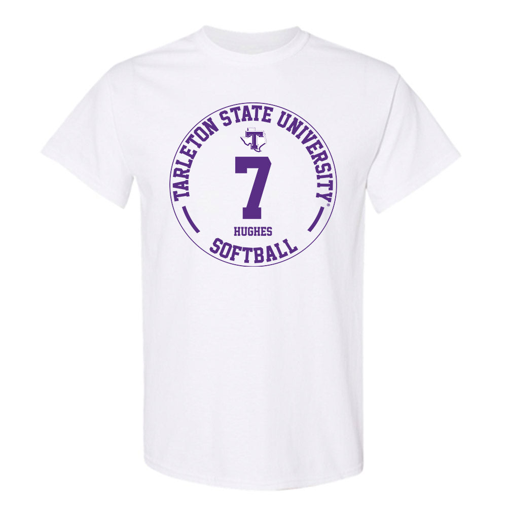 Tarleton State - NCAA Softball : Haley Hughes - Classic Fashion Shersey T-Shirt-0