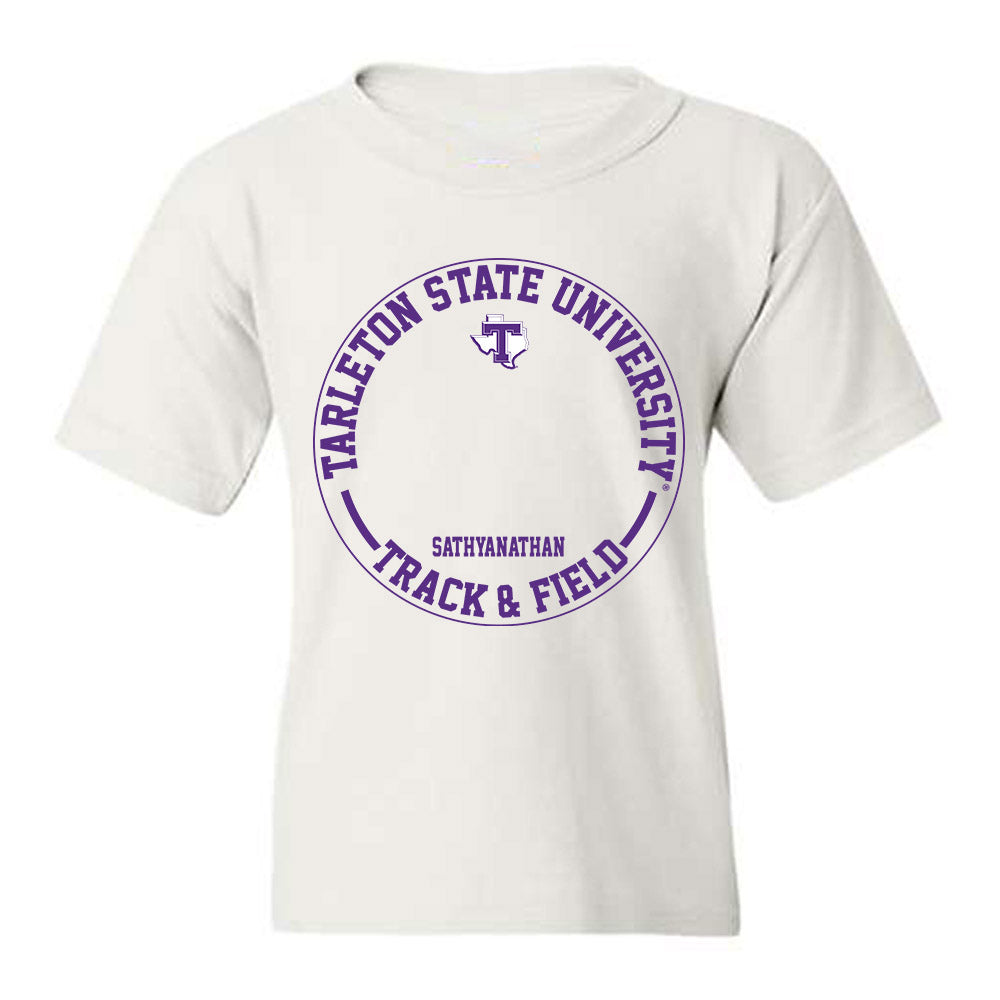 Tarleton State - NCAA Men's Track & Field : Lokesh Sathyanathan - Classic Fashion Shersey Youth T-Shirt-0