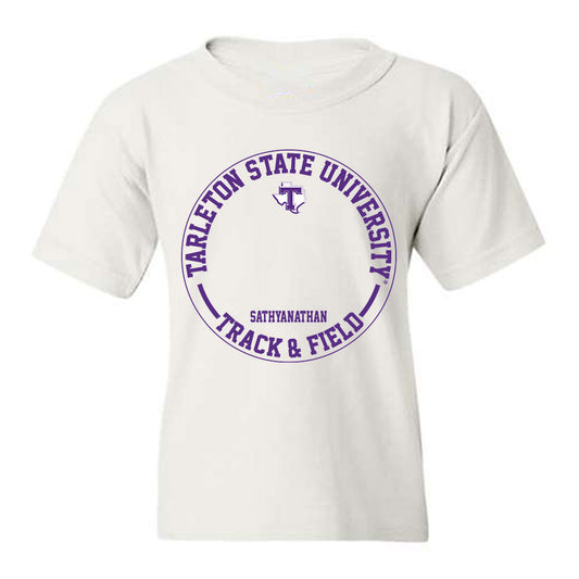 Tarleton State - NCAA Men's Track & Field : Lokesh Sathyanathan - Classic Fashion Shersey Youth T-Shirt-0