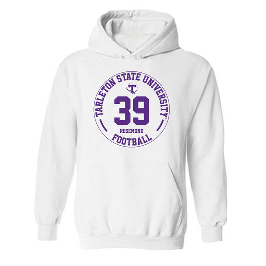 Tarleton State - NCAA Football : Deangelo Rosemond - Classic Fashion Shersey Hooded Sweatshirt-0