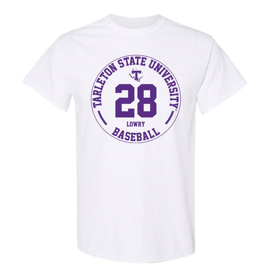Tarleton State - NCAA Baseball : Cort Lowry - Classic Fashion Shersey T-Shirt-0