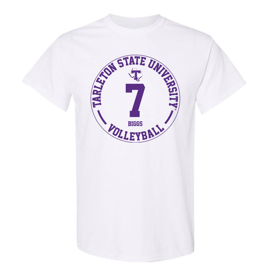 Tarleton State - NCAA Women's Volleyball : Taylynn Biggs - Classic Fashion Shersey T-Shirt-0