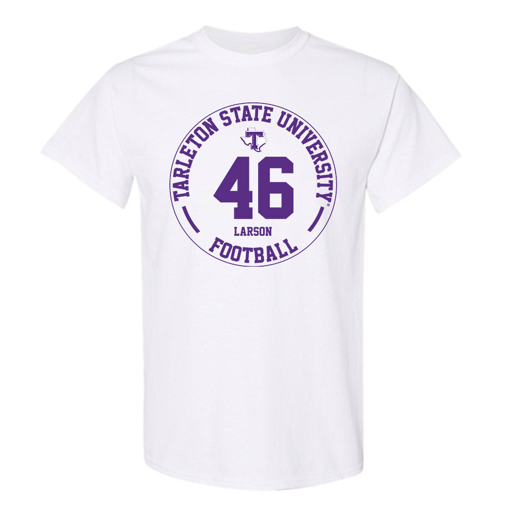 Tarleton State - NCAA Football : Brad Larson - Classic Fashion Shersey T-Shirt-0