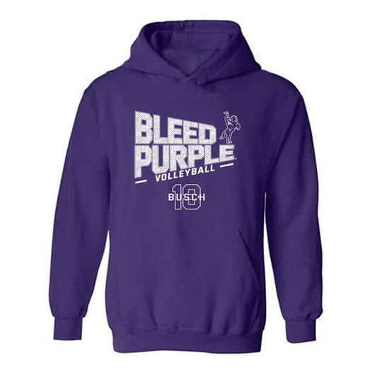 Tarleton State - NCAA Women's Volleyball : Tatum Busch - Classic Fashion Shersey Hooded Sweatshirt-0