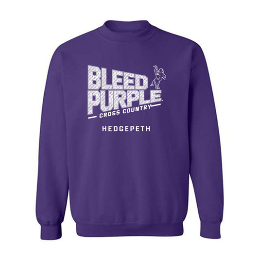 Tarleton State - NCAA Men's Cross Country : Tyler Hedgepeth - Classic Fashion Shersey Crewneck Sweatshirt-0