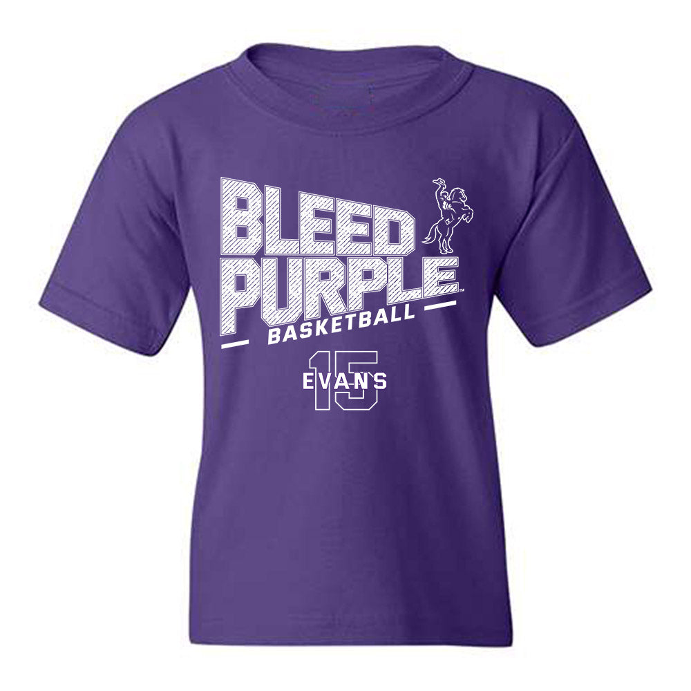 Tarleton State - NCAA Men's Basketball : Caleb Evans - Classic Fashion Shersey Youth T-Shirt-0