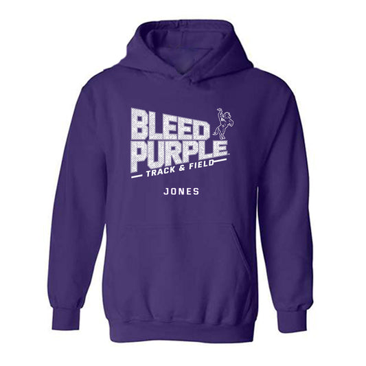 Tarleton State - NCAA Men's Track & Field : JayBrion Jones - Classic Fashion Shersey Hooded Sweatshirt-0