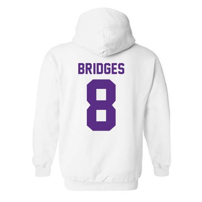 Tarleton State - NCAA Football : Braelon Bridges - Classic Shersey Hooded Sweatshirt-1