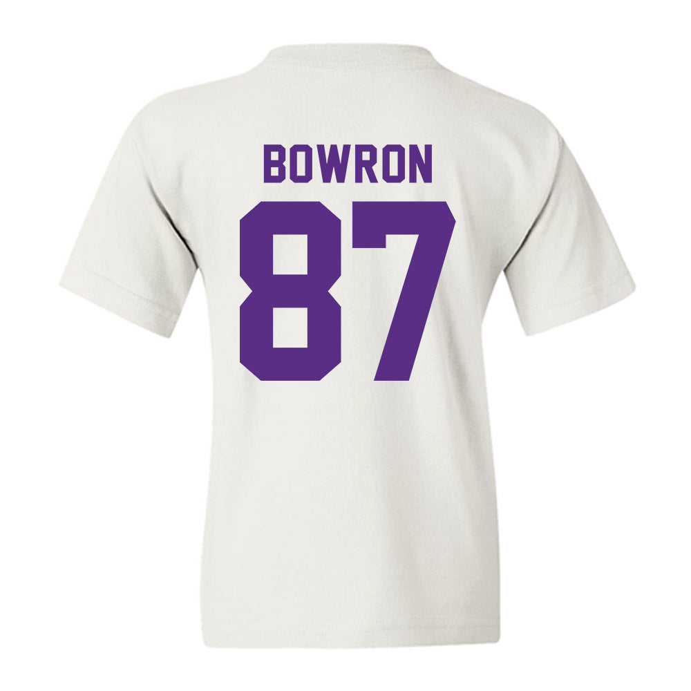 Tarleton State - NCAA Football : Wheeler Bowron - Classic Shersey Youth T-Shirt-1