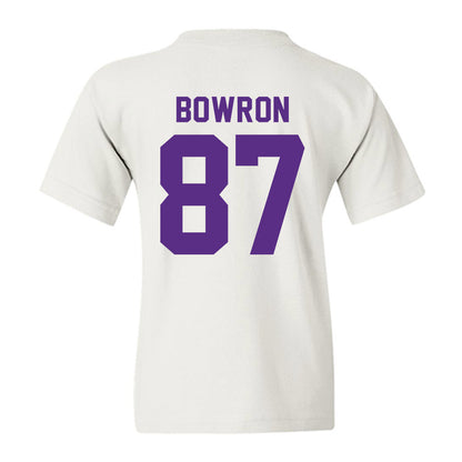 Tarleton State - NCAA Football : Wheeler Bowron - Classic Shersey Youth T-Shirt-1