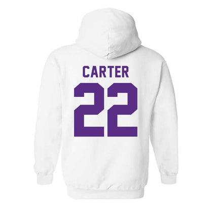 Tarleton State - NCAA Women's Volleyball : morgan carter - Classic Shersey Hooded Sweatshirt-1
