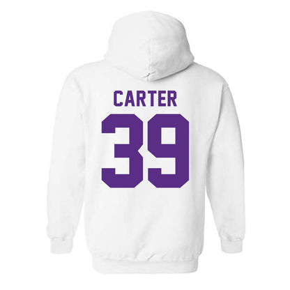 Tarleton State - NCAA Baseball : Brendon Carter - Classic Shersey Hooded Sweatshirt-1